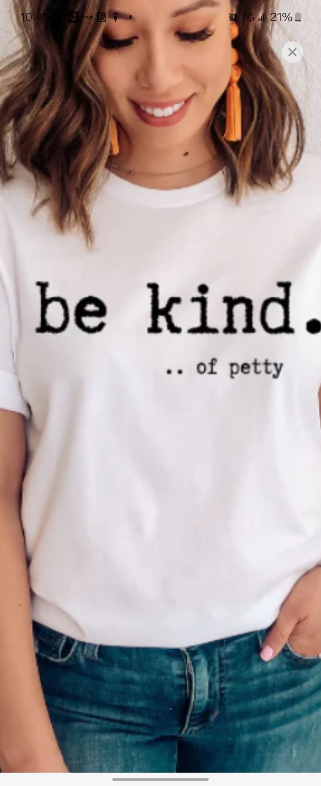 be kind... of petty